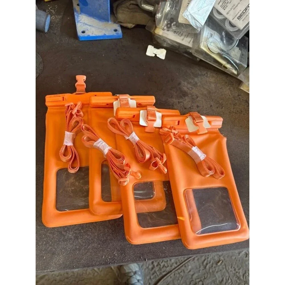4 waterproof pouches